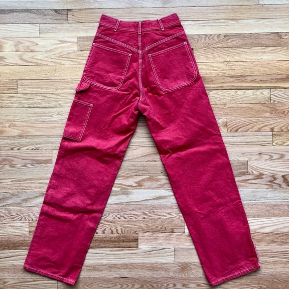 Jesse Kamm Maraschino Patchwork Handy Pants - Picture 4 of 12